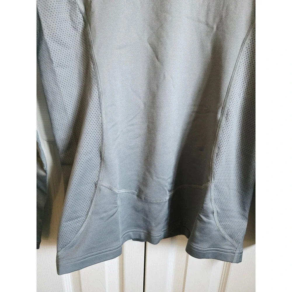 Nike Dri Fit Women's S Tall Golf Long Sleeve‎ Mock Neck Shirt Gray ST NWT $80